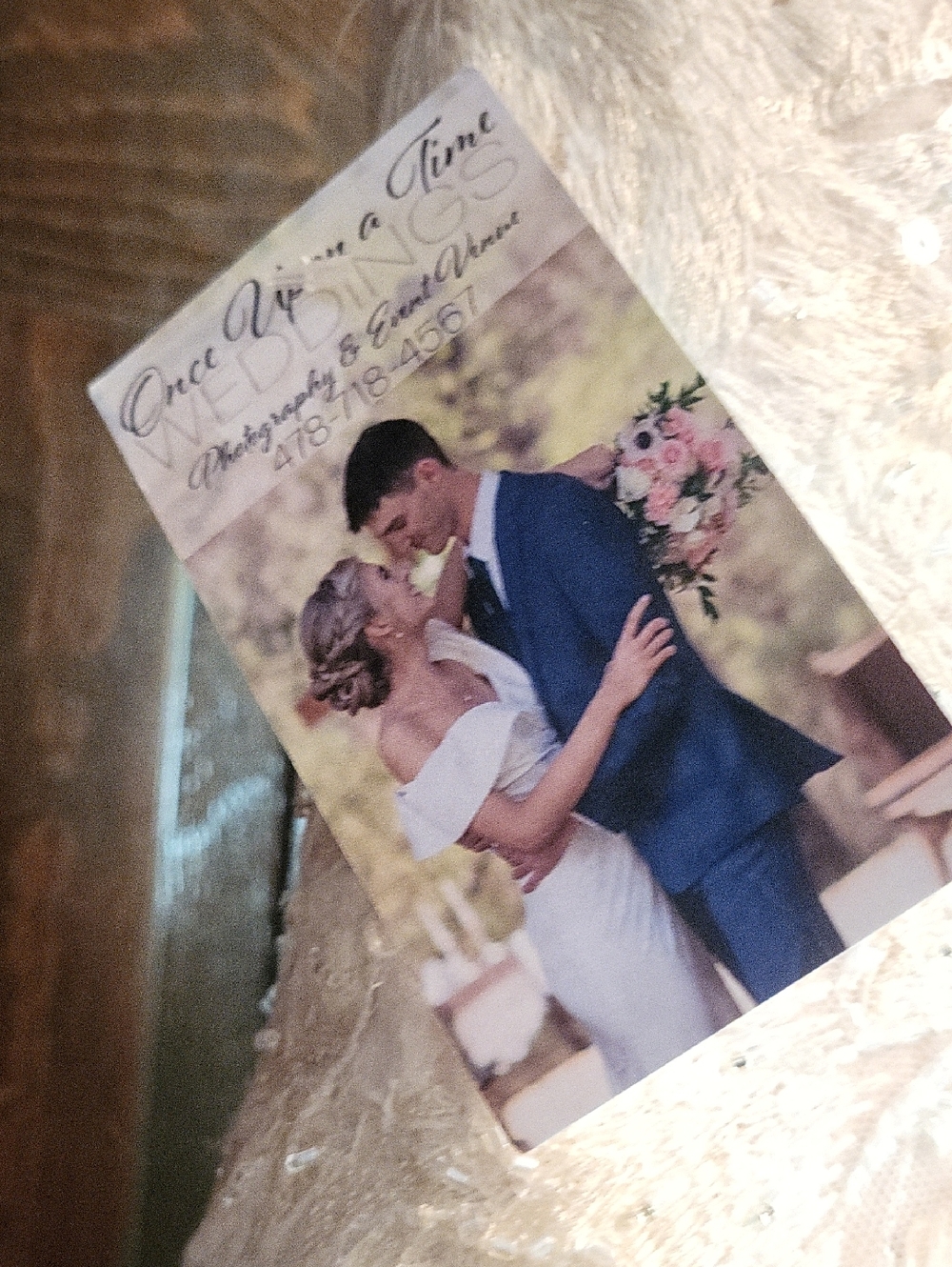 Oleg Cassini Cream Lace Bridal Gown - Picture 6 of 13